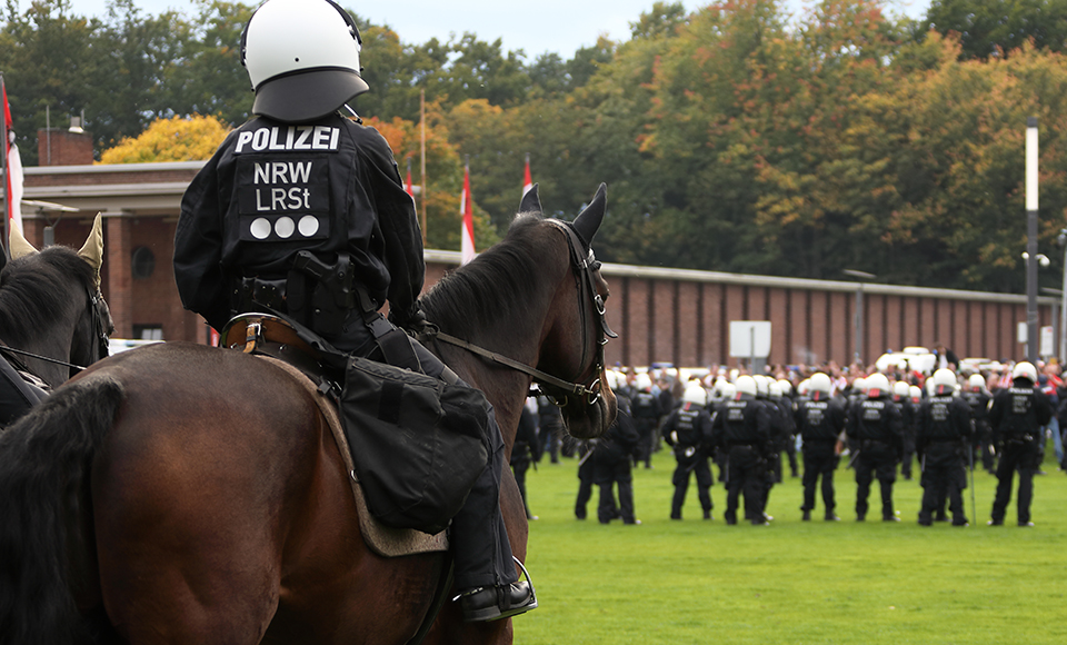 NRW police riding squadron