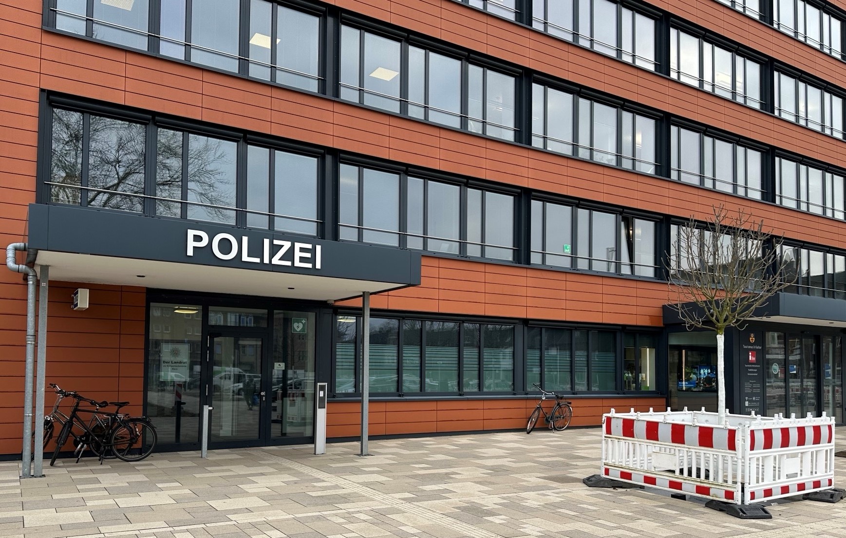 Dienstgebäude der KPB Kleve in Kevelaer