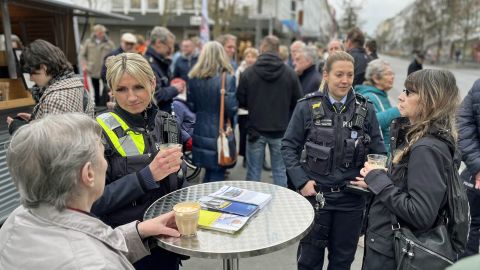 Coffee with a cop