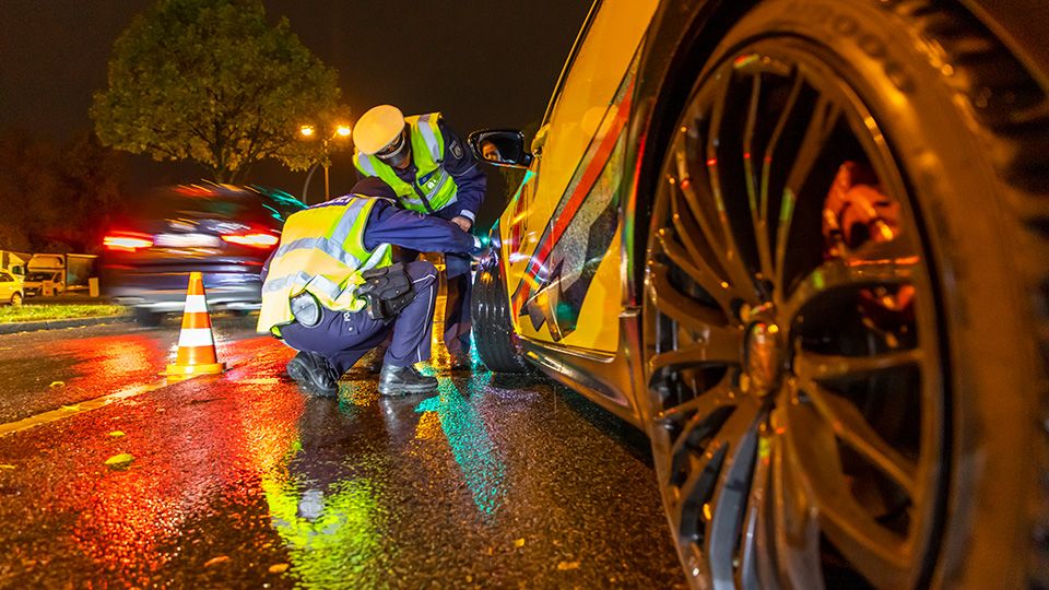 Verkehrskontrolle Tuning