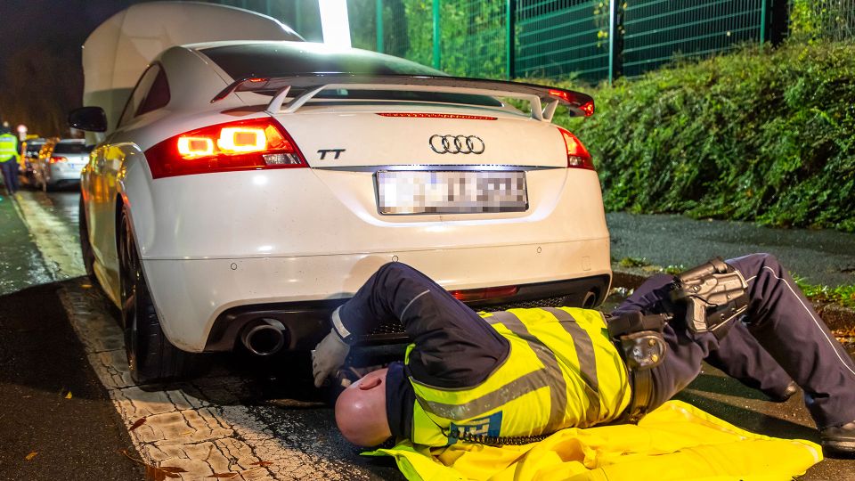 Verkehrskontrolle Schwerpunkt Tuning