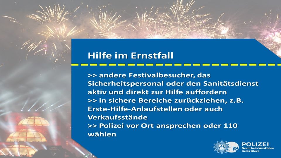 Präventionshinweise zum Thema "Hilfe im Ernstfall"