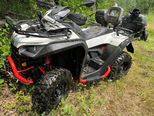 entwendetes Quad