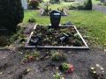 Vandalismus auf Friedhof